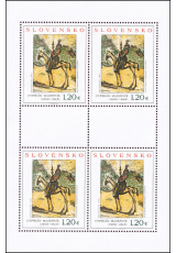 Umění - Cyprián Majerník (1909 - 1945) - Slovensko č. 465 - PL - 4x 1,20 €