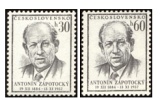 Úmrtí Antonína Zápotockého - čistá - č. 965-966