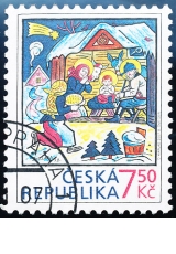 Vánoce - č. 536 - razítkovaná