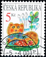 Velikonoce - razítkovaná - č. 249
