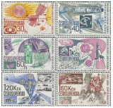Výzkum vesmíru - čistá - č. 1594-1599