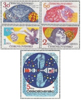 Výzkum vesmíru - čistá - č. 2160-2164