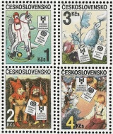 X. BIB 1985 - čistá - č. 2709-2712