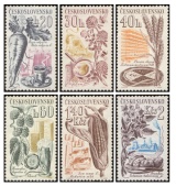 Zemědělské plodiny - čistá - č. 1198-1203