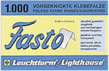 Filatelistické nálepky Leuchtturm - FASTO