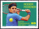 Roger Federer - Rakousko - 2852 - 0,65 Euro