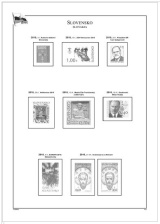 Albové listy POMfila SR - ročník 2010, A4, papír 160 g, zákl. verze - (5), vč. zesílených obalů