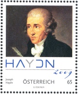 J. Haydn - Rakousko - 0,65 Euro