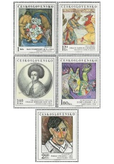Umění 1972 - čistá - č. 1993-1997