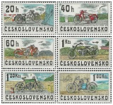 Z historie čs. motocyklů - čistá - č. 2154-2159