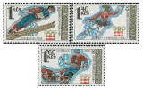 XII. zimní OH Innsbruck 1976 - čistá - č. 2187-2189
