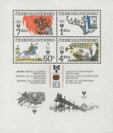 IX. BIB 1983 - čistý - aršík - č. A2604