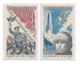 Jurij A. Gagarin v Praze - čistá - č. L48-L49