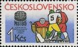 MS v ledním hokeji 1985 v Praze - čistá - č. 2693