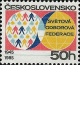 40. výročí Světové odborové federace - čistá - č. 2706