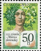 125. výročí založení Matice slovenské - čistá - č. 2841