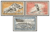 XVII. Olympijské hry Řím 1960 - čistá - č. 1122-1124