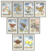 Motýli - čistá - 1217-1225