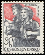 IV. sjezd ČSM - čistá - č. 1301