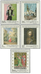 Umění 1967 - čistá - č. 1647-1651
