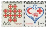 Červený kříž - čistá - č. 1741-1742
