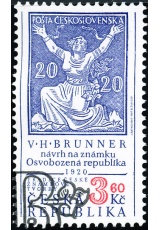 Tradice české známkové tvorby - razítkovaná - č. 133