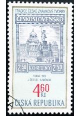 Tradice české známkové tvorby - razítkovaná - č. 204