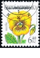Krása květů - maceška - razítkovaná - č. 330