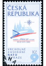 Summit NATO v Praze - razítkovaná - č. 338