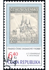 Tradice české známkové tvorby - razítkovaná - č. 347