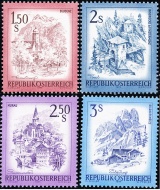 Rakousko - čistá - č. 1439-1442