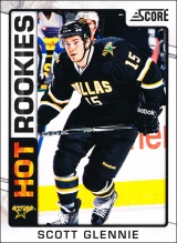 Hokejové karty SCORE 2012-13 - Rokkie - Scot Glennie - 541