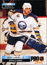 Hokejové karty Pro Set 1992-93 - Keith Carney - 223