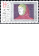 Francesco Petrarca (1304 - 1374) - 700. výročí narození - razítkovaná - č. 404