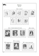 Albové listy A4 POMfila Polsko - 1940-1960 - nezasklené (85 listů), vč.zesílených obalů, papír 160gr.
