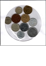 Balíček mincí - 10 kusů