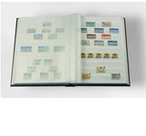 Zásobník na poštovní známky - 64 stran - bílé listy - BASIC W64