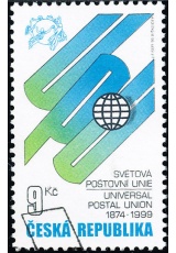 125. výročí světové poštovní unie - razítkovaná - č. 225