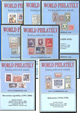 Poštovní známky ceny obsaženy v sadě 9 CD-ROMu - World Philately