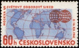 5. světový odborový sjezd v Moskvě - čistá - č. 1226