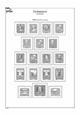 Albové listy A4 POMfila - Rakousko 1850-1918, nezasklené, (41 listů) - bez obalů