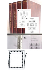 Albové listy A4, ČR 1993-2023, základ.verze - 4x desky, 4x archivní box, vč.zesíl.obalů - zasklené, papír  160g/m2