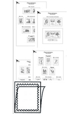 Albové listy A4, ČR 1993-2025, komplet, základní verze - (312 listů) – zasklené, vč.zesíl.obalů, papír 160gr.