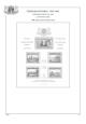 Albové listy A4 POMfila Československo – Exilové aršíky 1939-1945 nezasklené, (18 listů), vč. zesílených euroo