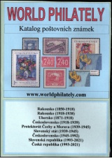 Ceník poštovních známek - katalog World Philately 2022 - 9 zn. zemí na DVD