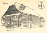 Dřevěné pohlednice - Úpice - No. 66A