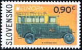 EUROPA 2013: Poštové vozidlo - Slovensko č. 538