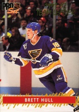 Hokejové kartičky Pro Set 1992-93 - GTL - Brett Hull - 8