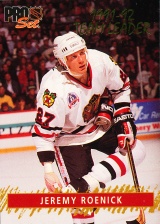 Hokejové kartičky Pro Set 1992-93 - GTL - Jeremy Roenick - 2