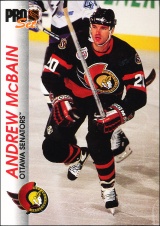 Hokejové karty Pro Set 1992-93 - Andrew McBain - 120